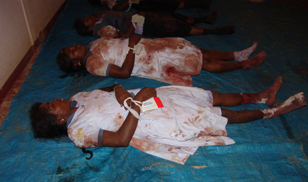 Documentary evidence 2 from Iyankulam Ambulance Claymore Attack